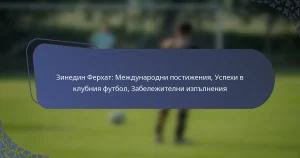Зинедин Ферхат: Международни постижения, Успехи в клубния футбол, Забележителни изпълнения